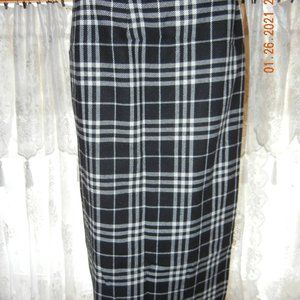 Vintage Retro Classic Casual Office Maxi skirt 10P (wsk11)